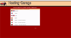 Desktop Screenshot of hosting-garage.com